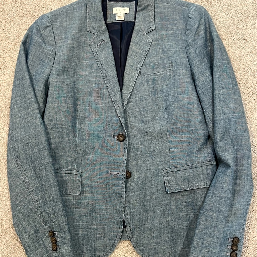 J. Crew Chambray Women’s Blazer
